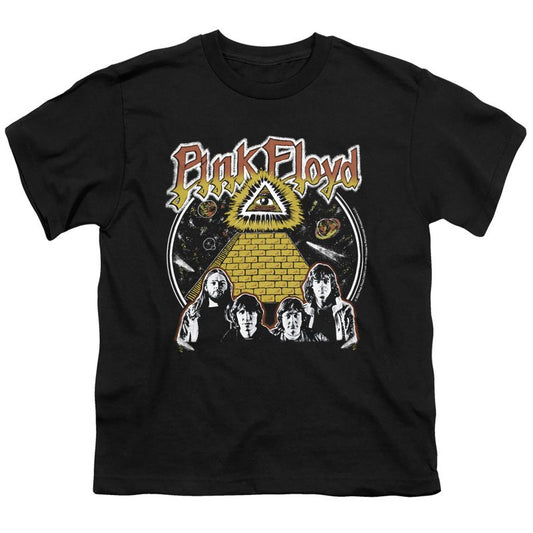 تي شيرت "بينك فلويد" للأولاد بطبعة "عين فضاء"