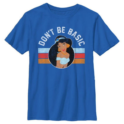 Boy's Aladdin Jasmine Don't Be Basic T-Shirt