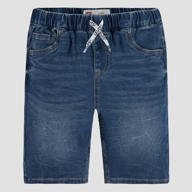 شورت دوبي سكيني سهل الارتداء للأولاد من Levi's®