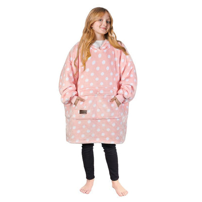 سويت شيرت تيرينيا للبنات والأولاد، بلوفر صوف كبير الحجم، بطانية مبطنة بالصوف، هدية عيد الميلاد للأطفال والمراهقين والشباب