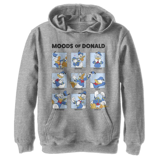 Boy's Disney Moods of Donald Duck Pull Over Hoodie