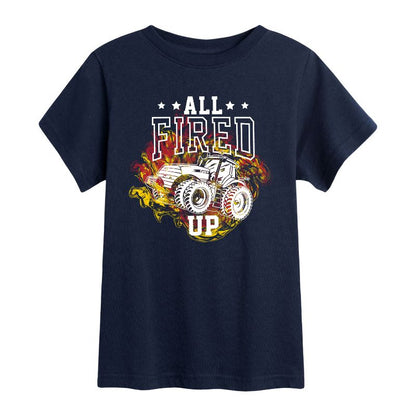 Boys' - Case IH - All Fired Up Short Sleeve Graphic T-Shirt