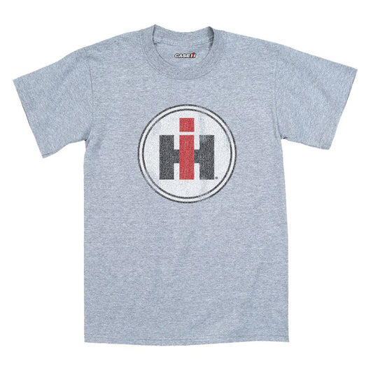 Boys' - Case IH - Circle IH Logo Distressed Short Sleeve Graphic T-Shirt