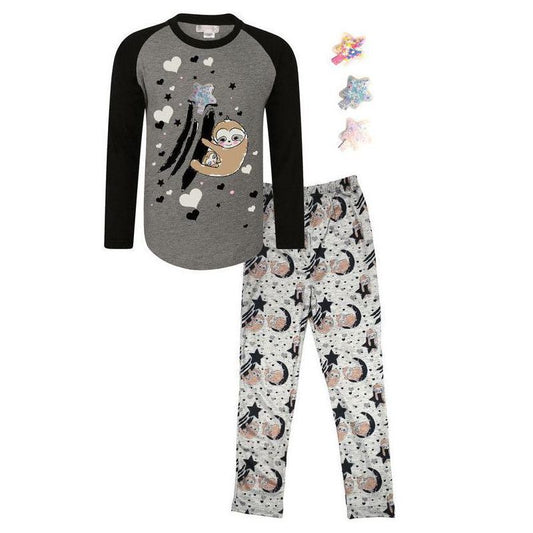 Mi Amore Gigi Sloth Interchangeable Star Pajama Set