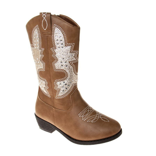 Kensie Girls' Toddler CowGirls' Boots