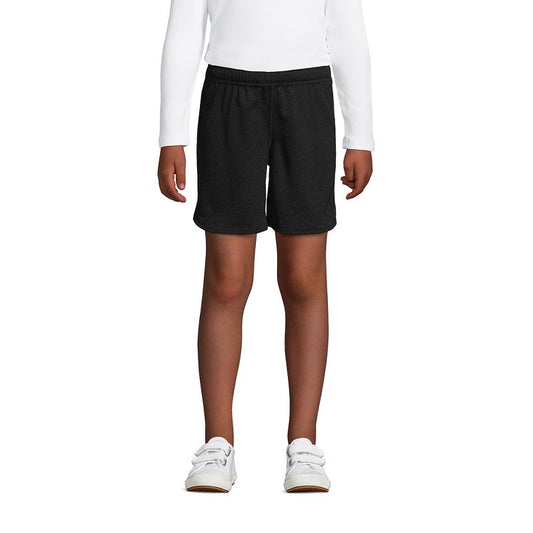 Lands' End School Uniform Kids Mesh Gym Shorts