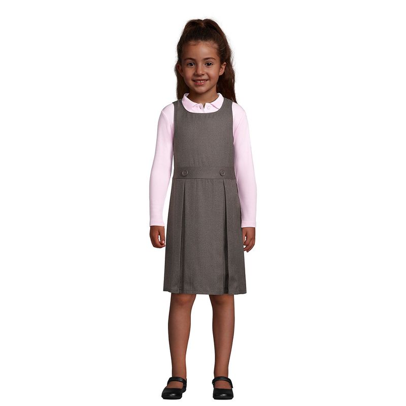 Lands' End Kids Uniform Solid Jumper