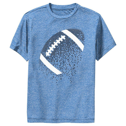 Boy's Lost Gods Football Fading Ben Day Dots Performance Tee