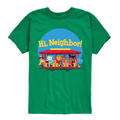 Boys' - Daniel Tiger - Group Hi Neighbor Short Sleeve Graphic T-Shirt