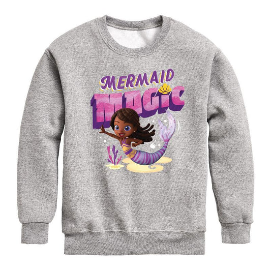 Boys' - Santiago of The Seas - Mermaid Magic Graphic Long Sleeve Fleece Sweatshirt
