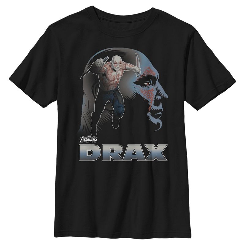 تي شيرت دراكس بورتريه من مارفل أفينجرز: إنفينيتي وور للأولاد