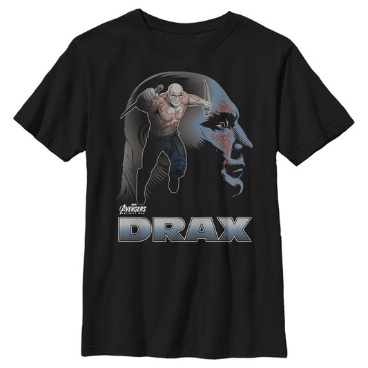 تي شيرت دراكس بورتريه من مارفل أفينجرز: إنفينيتي وور للأولاد