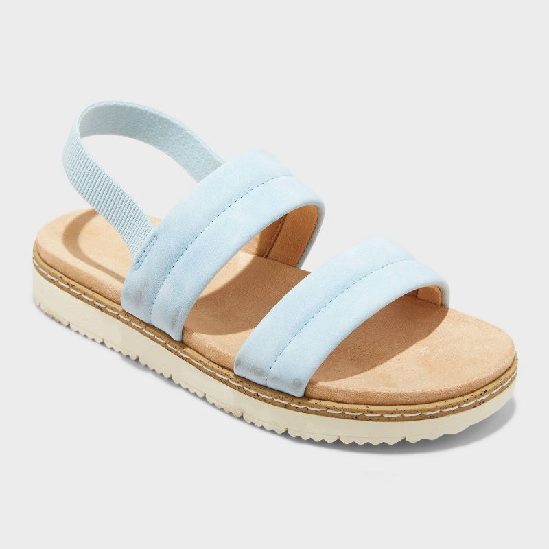 Kids' Kailan Ankle Strap Footbed Sandals - Cat & Jack™