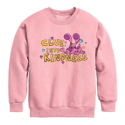 Boys' - Blue's Clues & You! - Clue into Kindness Graphic Long Sleeve Fleece Sweatshirt