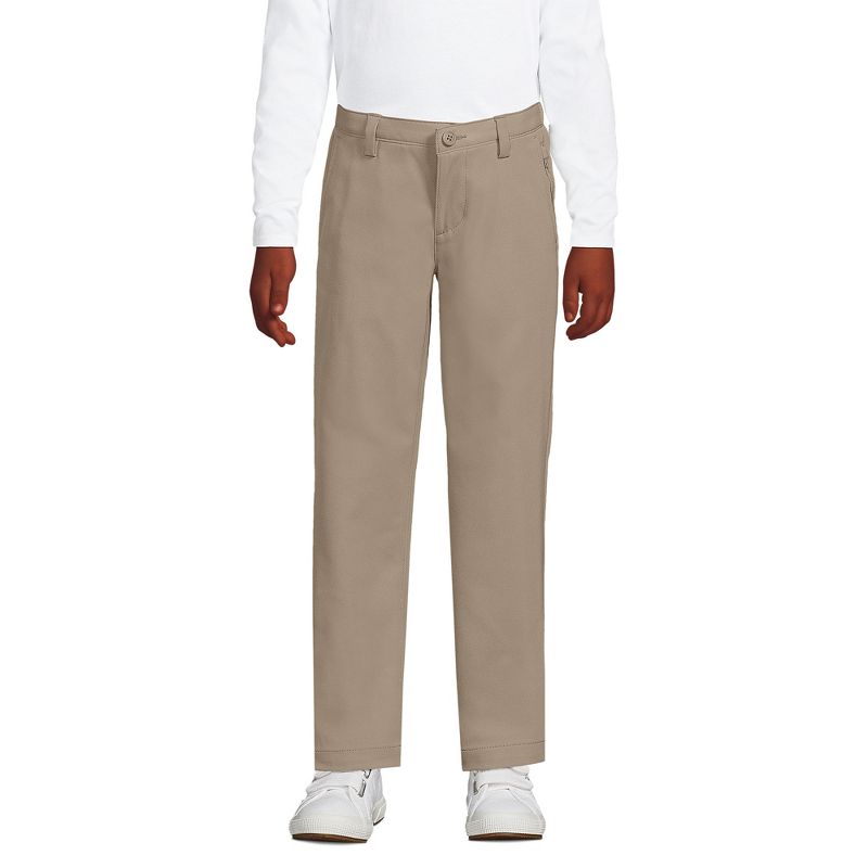 Lands' End School Uniform Kids Active Performance Chino Pants