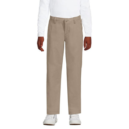 Lands' End School Uniform Kids Active Performance Chino Pants
