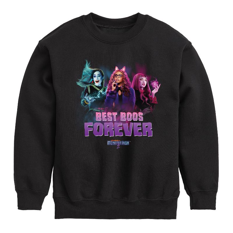Boys' - Mattel - Halloween Graphic Long Sleeve Fleece Sweatshirt