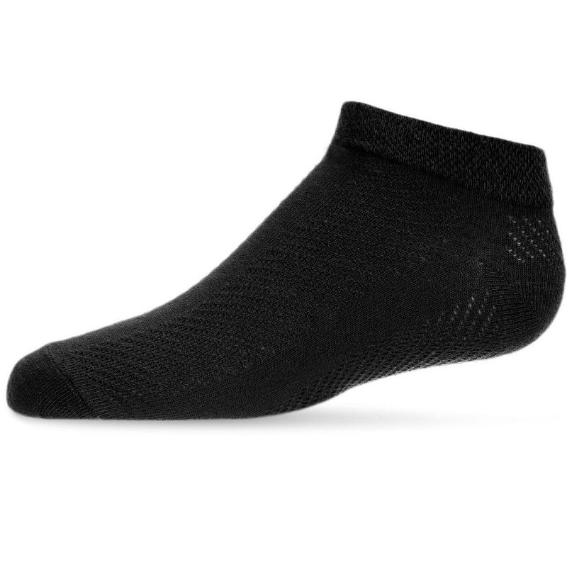 Memoi Pointelle Cotton Blend Super Soft Anklet Sock