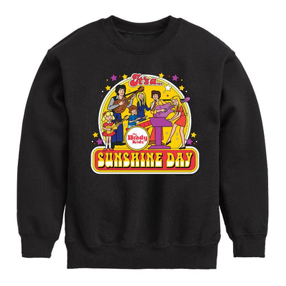 Boys' - The Brady Bunch - The Brady Kids Graphic Long Sleeve Fleece Sweatshirt