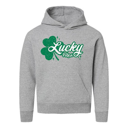 The Juniper Shop Lucky Vibes Clover Youth Graphic Hoodie