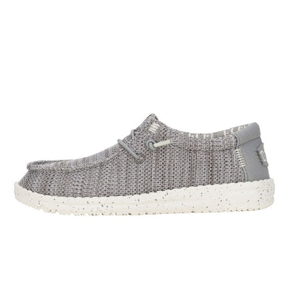 Hey Dude Wally Stretch Sox Youth - أحذية مريحة للأطفال بدون رباط