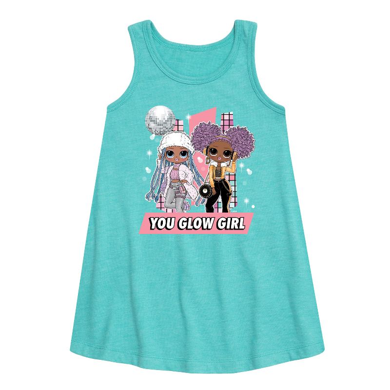 Girls' - LOL Surprise! - Winter Dolls Graphic Sleeveless Aline Dress