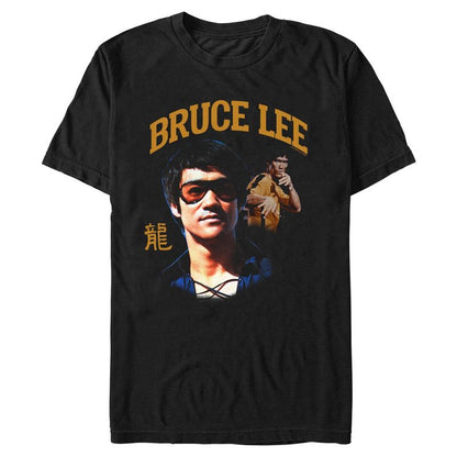 Boys Bruce Lee Retro Collage T Shirt
