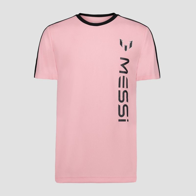 Boys' Messi Mesh Shirt - Pink