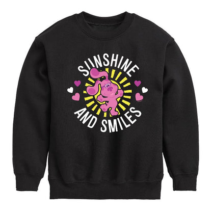 Boys' - Blue's Clues & You! - Mommy Is My Sunshine Graphic Long Sleeve Fleece Sweatshirt