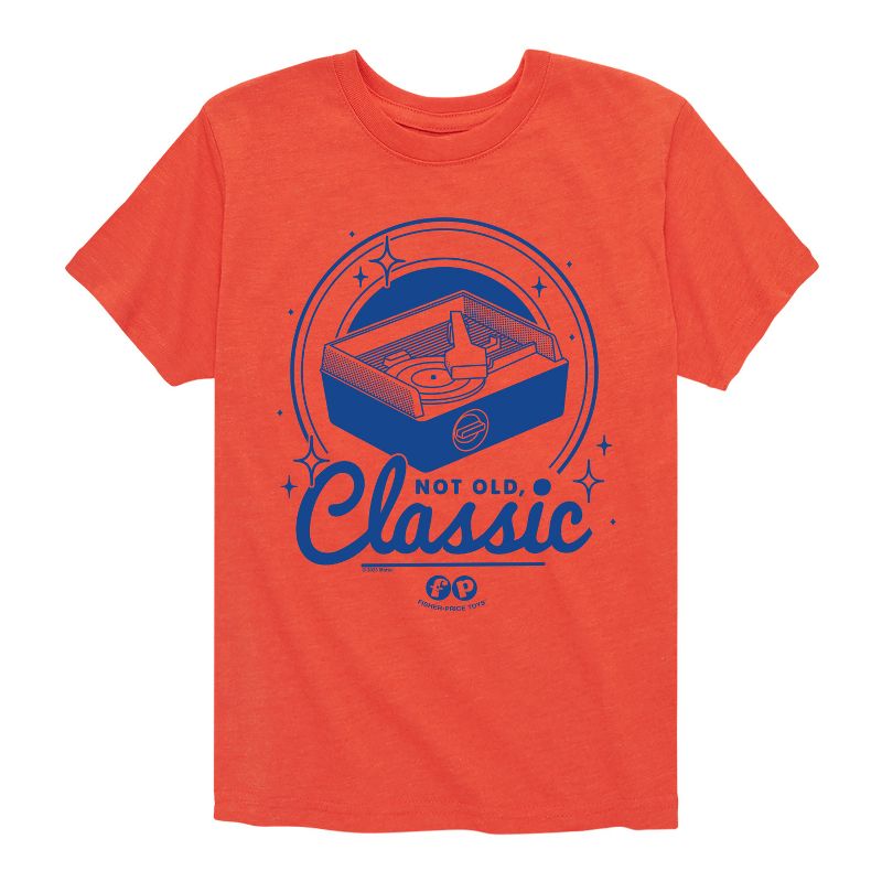 تي شيرت جرافيكي بأكمام قصيرة من فيشر برايس للأولاد - Not Old Classic