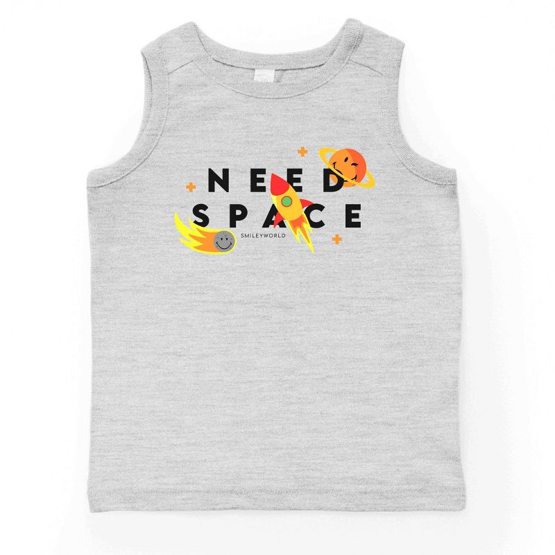 بلوزة بدون أكمام للشباب من مجموعة ذا جونيبر شوب سمايلي وورلد نيد سبيس