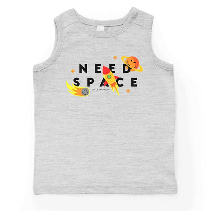 بلوزة بدون أكمام للشباب من مجموعة ذا جونيبر شوب سمايلي وورلد نيد سبيس