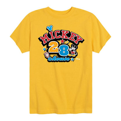 Boys' - Disney - Mickey Mouse Pattern Collage Short Sleeve Graphic T-Shirt