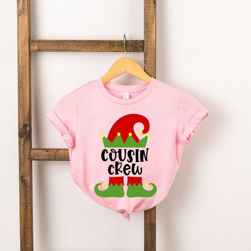 تي شيرت بأكمام قصيرة من مجموعة Cousin Crew Elf للشباب من Juniper Shop