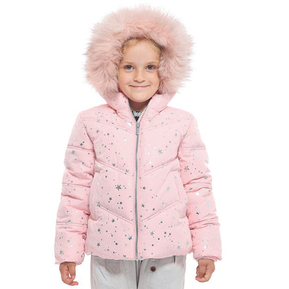 Rokka&Rolla Girls' Heavy Winter Puffer Jacket Bubble Coat