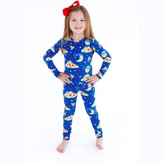 بيجامة بيتزا وقت النوم من Birdie Bean Care Bears™ مكونة من قطعتين: طويلة