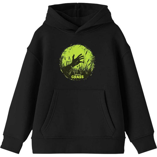 Labbing Touch Grass Gamer Nerd  Youth Long Sleeve Hoodie