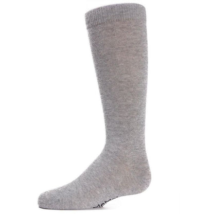 Memoi Kids' Basic Cotton Blend Knee High Socks (Part 2)