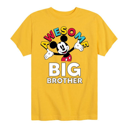Boys' - Disney - Awesome Big Brother Short Sleeve Graphic T-Shirt