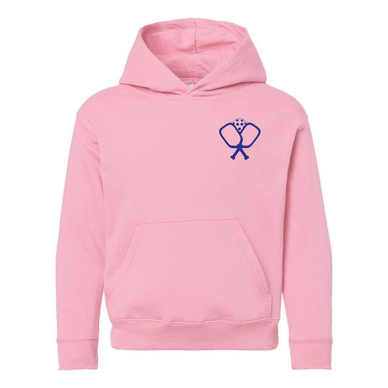 The Juniper Shop Pickleball Paddles Crossed Youth Graphic Hoodie