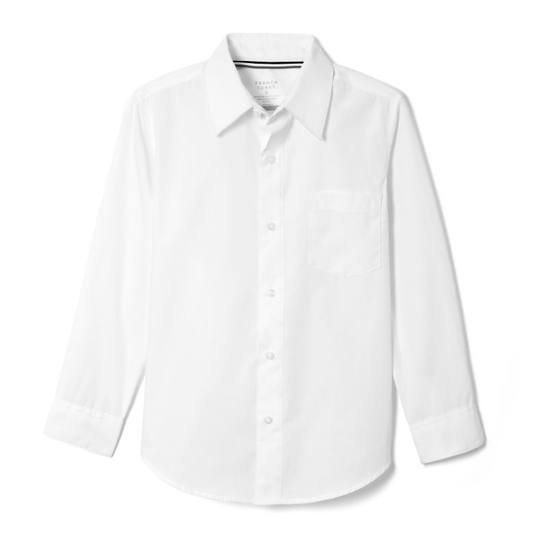 French Toast School Uniform Co-Ed Long Sleeve Dress Shirt