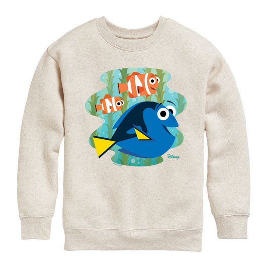 Boys' - Disney - Dory, Nemo, & Marlin Graphic Long Sleeve Fleece Sweatshirt