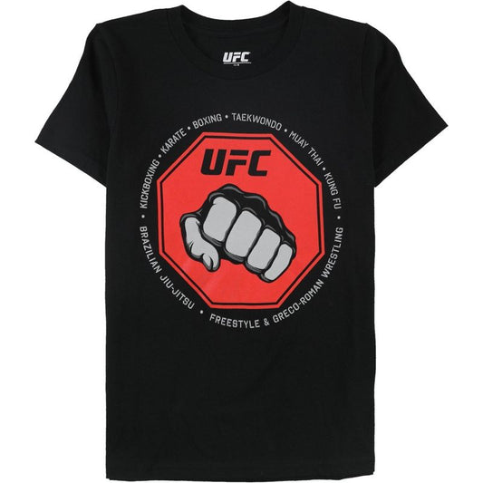 تي شيرت UFC للأولاد برسومات قبضة المطرقة