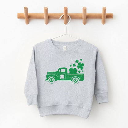 The Juniper Shop Shamrock Truck Toddler Graphic Sweatshirt