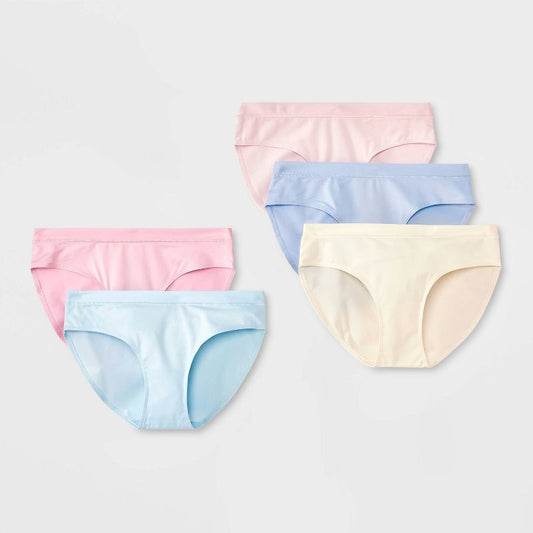 Girls' 5pk Bikini Underwear - art class™ Pink