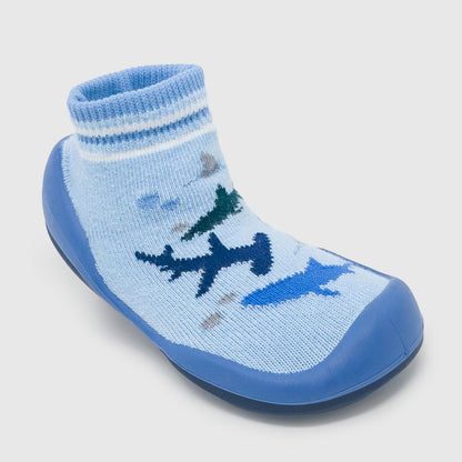 Komuello Baby Boy First Walk Sock Shoes Shark Tank