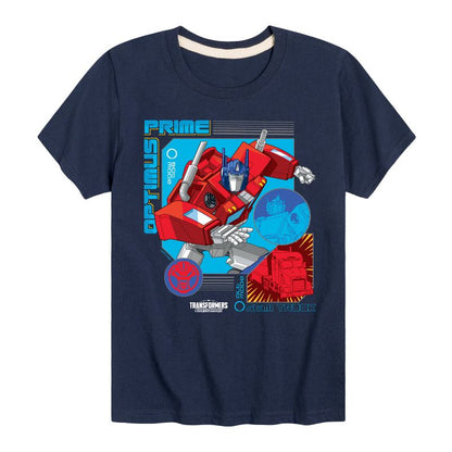 تي شيرت جرافيكي بأكمام قصيرة من ترانسفورمرز - شرارة الأرض للأولاد