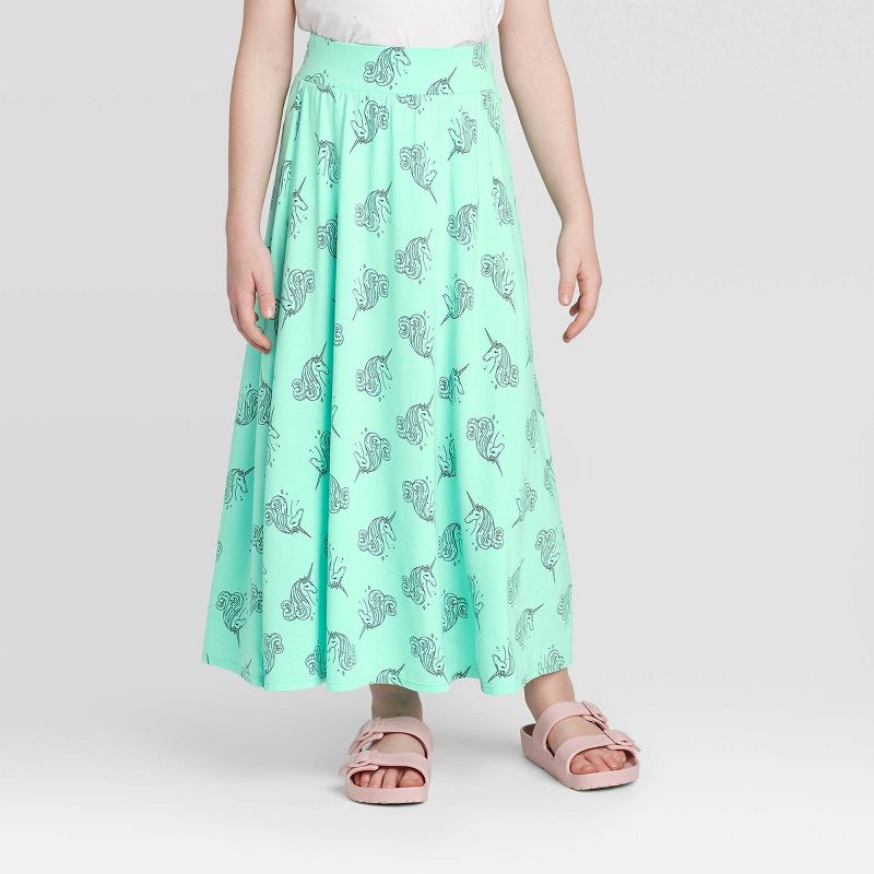 Girls' Maxi Skirt - Cat & Jack™ Black