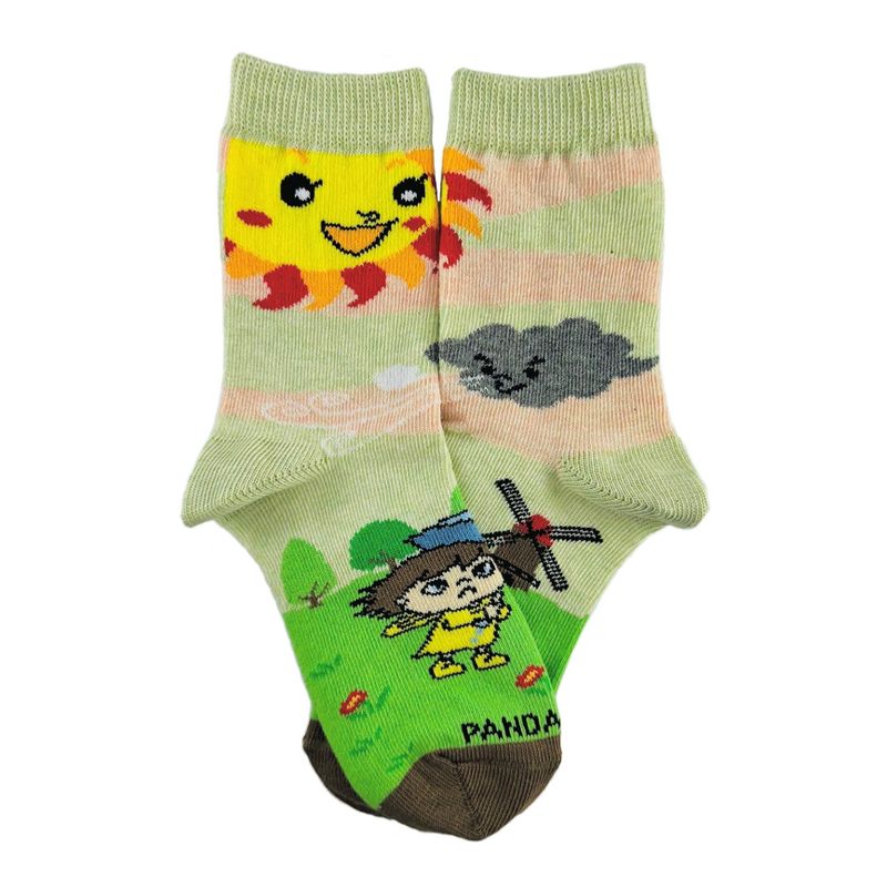 Sun vs. Wind Socks from the Sock Panda (Ages 3-7)