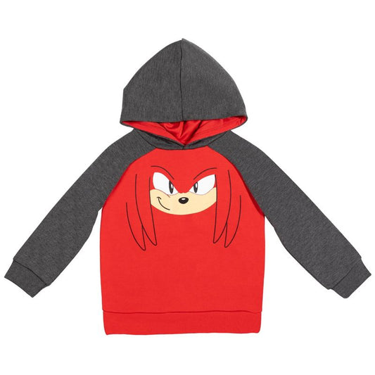 SEGA Sonic the Hedgehog Fleece Raglan Pullover Hoodie